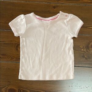 Mini Boden Light Pink Short Sleeve Tee